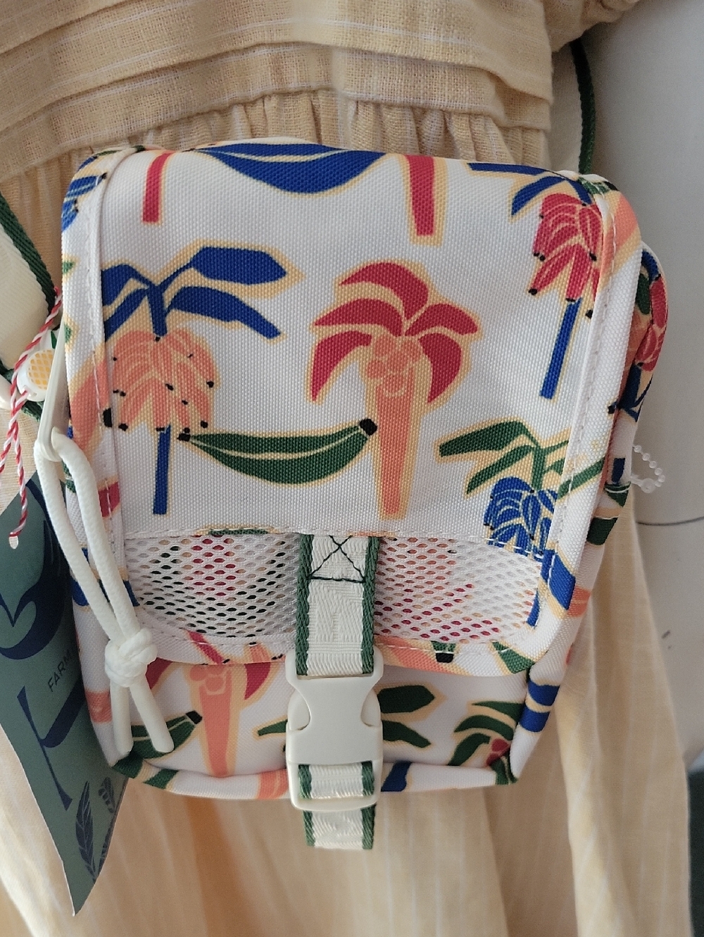 Farm Rio Bolsa Fervo Coqueiro De Banana Crossbody - Picture 6 of 13